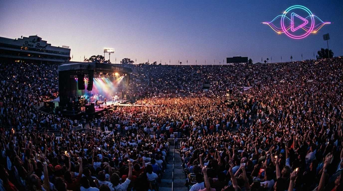 Depeche Mode und das Chaos in den Rose Bowl