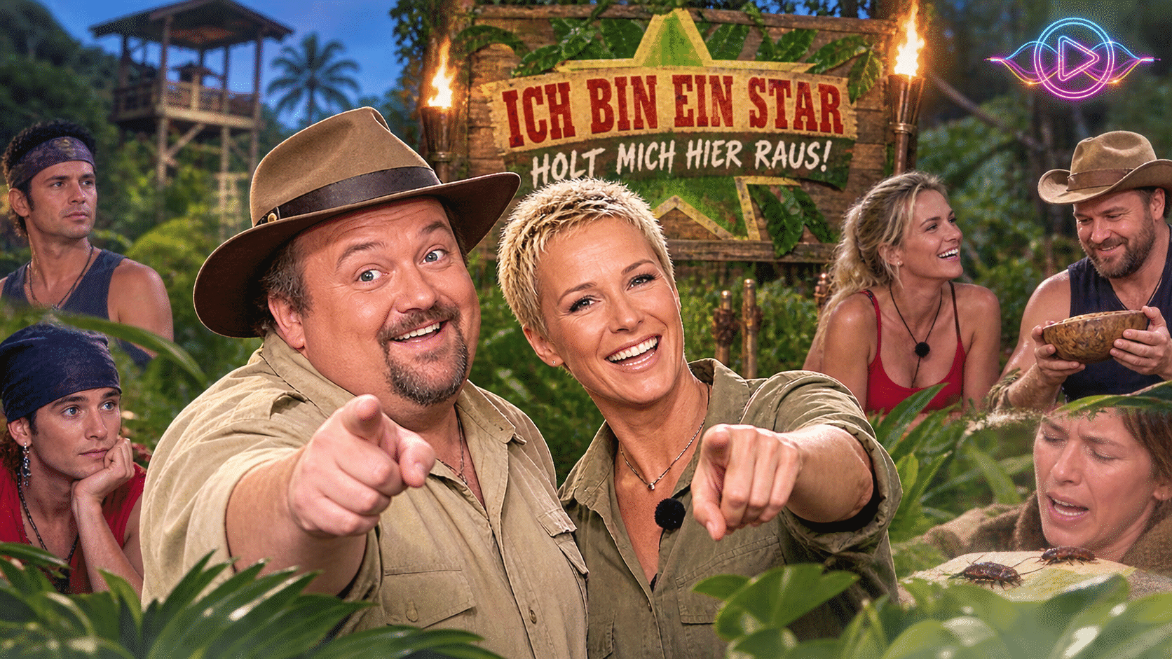Der Ich bin ein Star – Holt mich hier raus!-Auftakt