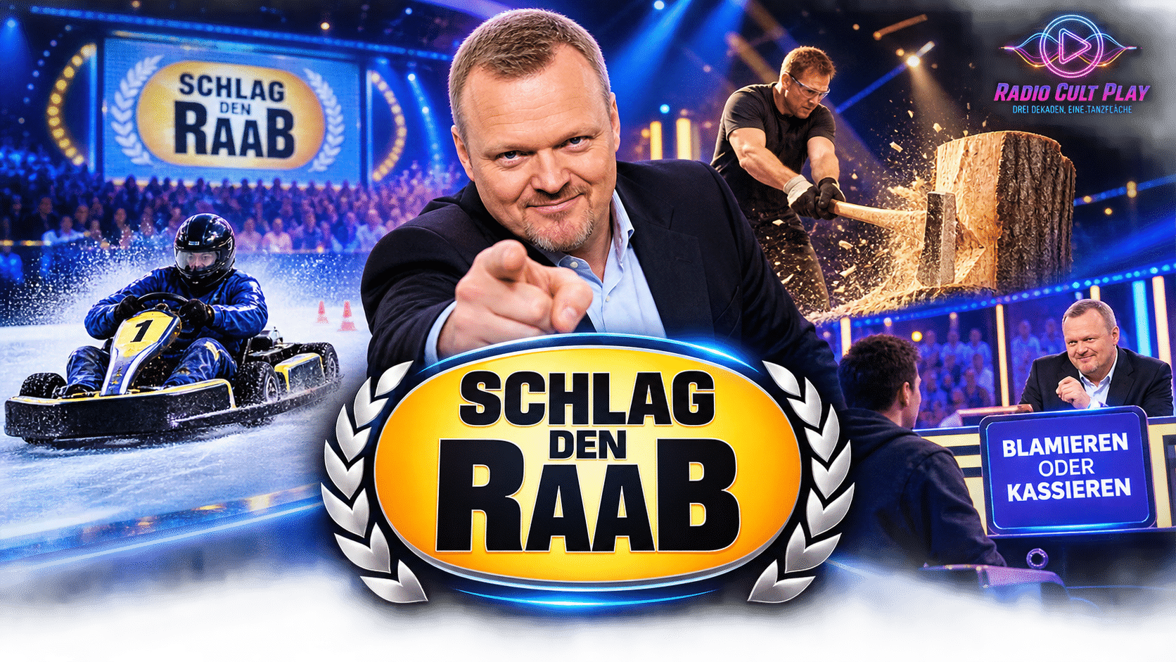 Schlag den Raab & die Fünf-Stunden-Live-Schlachten
