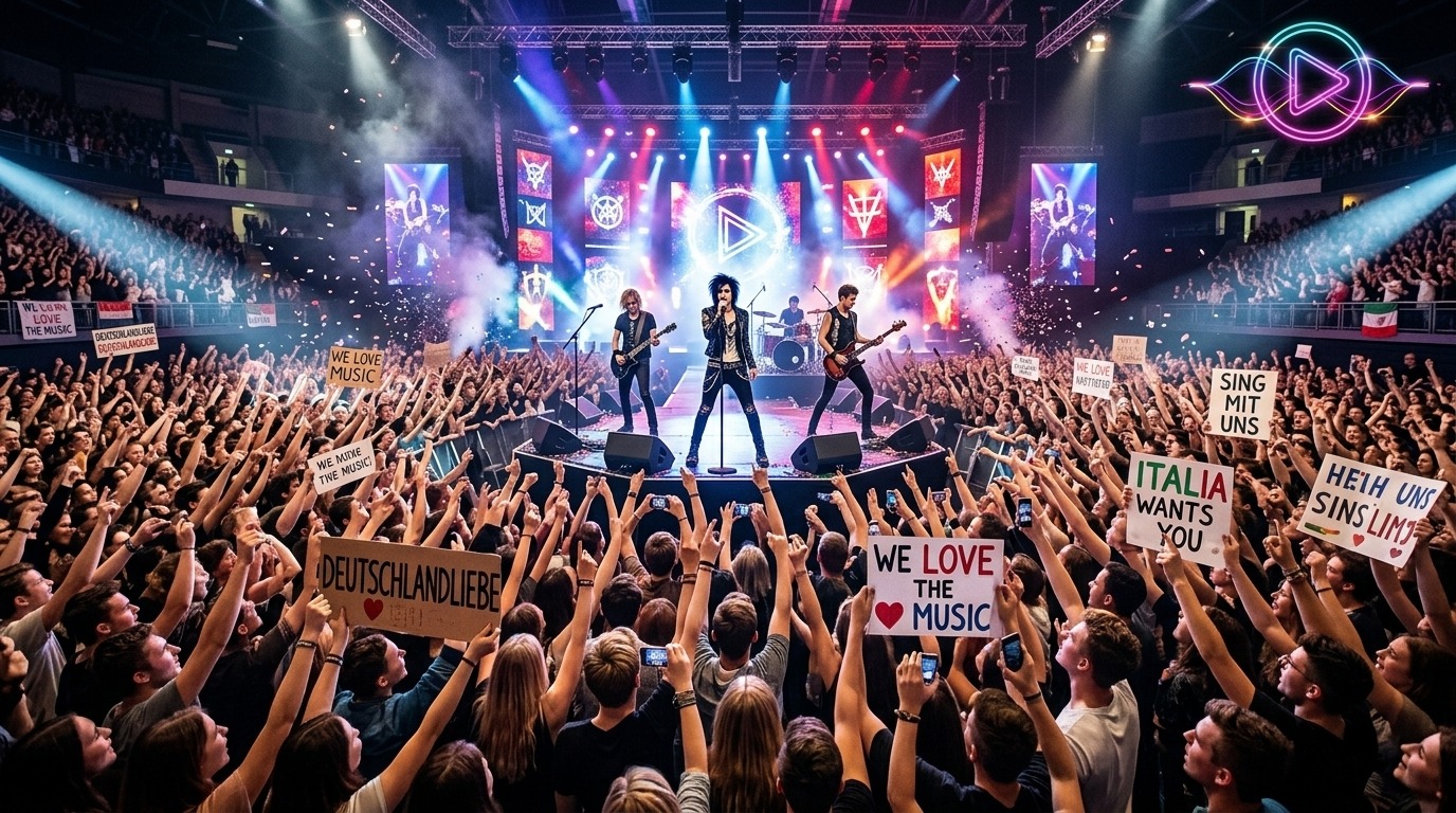 Tokio Hotel und der weltweite Kreisch-Alarm