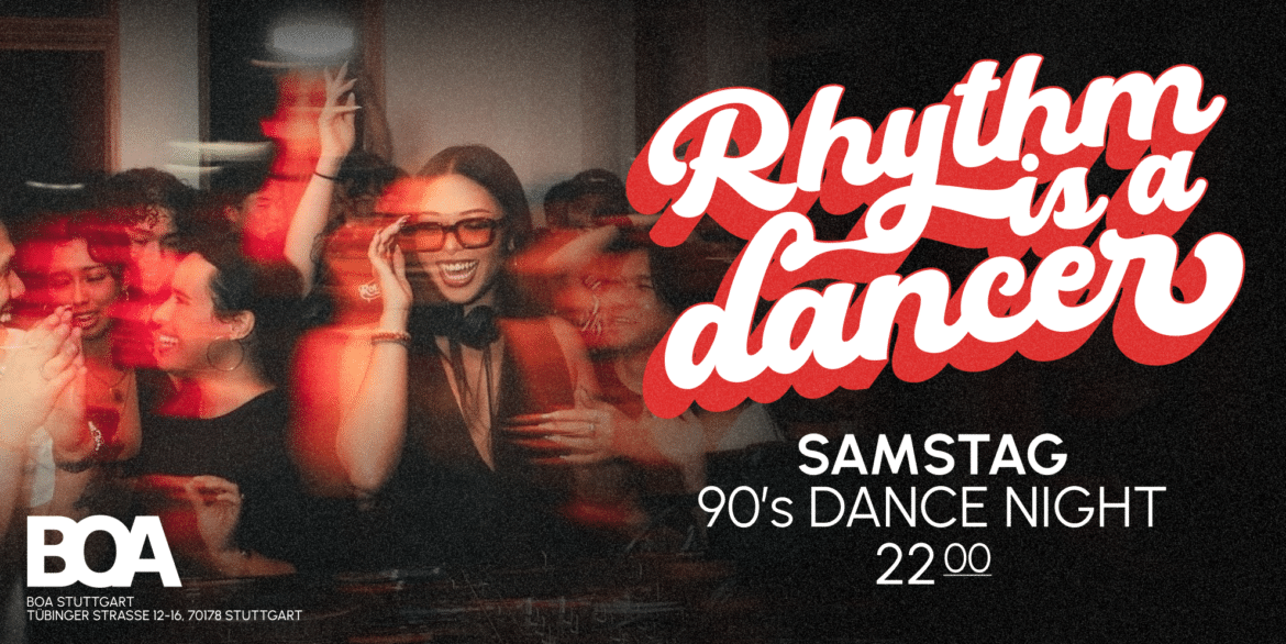 Rhythm is a Dancer -90er & 2000er Party
