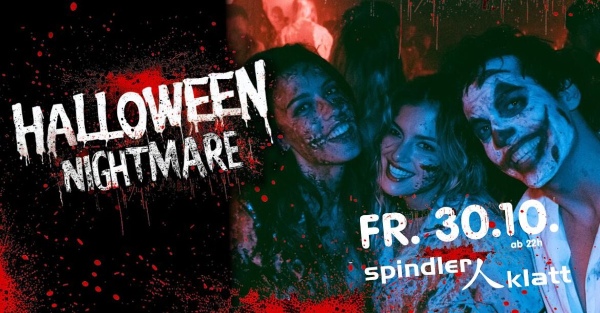 Halloween Nightmare – die Halloween Party im Spindler & Klatt